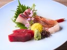 ・【夏料理一例:お造り】海まかせ