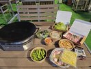 宮島を望む天空のBBQ