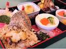 豪華あわび弁当