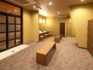眺望風呂:男子脱衣所 2024年2月リニューアル