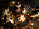 【アクティビティ】薪割り焚き火体験