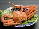 【夕食一例】冬季限定の紅ずわい蟹