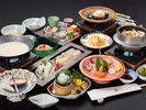 【夕食一例】白えび会席(お品書きは都度変わるため内容が異なる場合があります。)