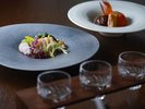 一例)海の幸:季節の造り 魚料理:三陸吉次レモン煮