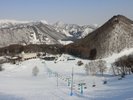 ゲレンデからは山々を望む絶景