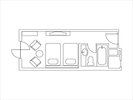 オリエンタルクオリティツイン 平面図