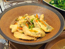 朝食一例 鯵の南蛮漬け