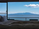 【禁煙室】海側 低層階 和室10畳 ツインベット+広縁 45平米