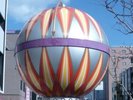 【松本市】松本伝統工芸のてまりをあしらったからくり時計。10時〜20時までの定時になると・・・