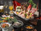【夕食】伊豆の海の幸盛り会席