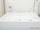 洗剤付きで安心の室内洗濯機
