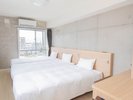 20u シングルベッド3台(ベッド幅100cm)
