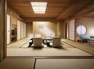 【臨川閣 和室一例】12.5畳+次の間+バルコニー・温泉を楽しめる室内風呂付の贅沢なお部屋
