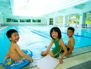 室内温泉プール♪