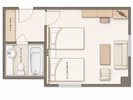コンフォートトリプル|平面図 ※実際の仕様とは異なる場合がございます