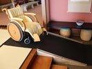 足腰の不自由なお客様には、車椅子の貸出もございます。