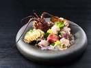 【夕食】月コース お造り(2026春夏イメージ)