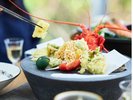 【夕食】彩り豊かな海山の幸をお楽しみください
