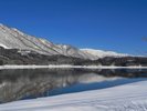 冬の青木湖