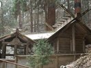 冬の仁科神明宮