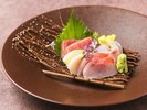【夕食】お造り