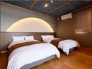 【レイクビュー1日3組限定◆展望湖面棟「紗綾」saya】離れ客室でゆったりと美しい湖を望む…