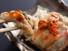 【冬・お料理】カニ味噌とカニ身が絶品!当館オリジナルの「松葉ガニ玉手箱」
