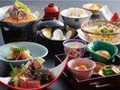 【春・少量美味懐石】山菜の天ぷらや筍など…食材の宝庫・丹後の春の味覚を量控えめで味わう!