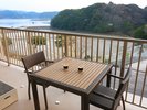 全てのお部屋から伊万里湾を眺めることができます。