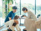 【大型犬用シャワールーム】外でたくさん遊んだ後はシャワーさっぱり!ドライヤー・タオルも完備。