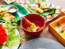 【夕食一例】素材の味を活かした上品な味わい、香り、彩り、美しさをお楽しみいただけます。