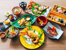 【夕食/スタンダード】大きな伊勢海老は必食。季節によって変わるその時期ならではのお料理に舌鼓を。