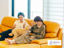 【エグゼクティブツイン(白)】客室でペットと一緒に寛ぎの時間をお過ごしいただけます。