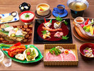 【夕食/旬の美食】長崎県松浦市福之島産の食材にこだわった、スタンダード料理