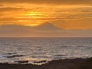 佐島マリーナホテルからの夕焼け(9月上旬)