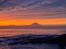 佐島マリーナホテルからの夕焼け(10月上旬)
