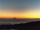 佐島マリーナホテルからの夕焼け(3月中旬)