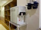 女性展望風呂にウォーターサーバーあります。