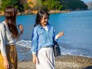 パールロード沿いの海岸
