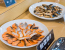 和洋沢山種類がならぶ朝食バイキング/朝食一例