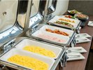 スクランブルエッグ ウインナーベーコン