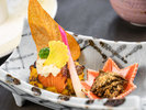 2025年9月10月《お献立の一例》焼物:秋味茸巻繊焼♪