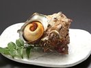 【さざえの壺焼き】コリコリっとした食感と、海の香りをお楽しみください♪