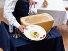 ディナー:パルミジャーノチーズパスタ