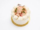 季節のショートケーキ・桃※写真はイメージとなります。