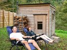「プライベート薪サウナ小屋」!大自然のほとりで脳と体を再起動!自分復活!