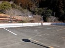 車中泊専用駐車場(RVパーク)は3区画。かなり広めに設けられています♪