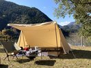 テントサイトからも雄大な湖面が見渡せます!思い出に残る景色です☆