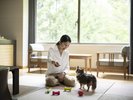 ドッグフレンドリールーム 和室/41u【〜4人+愛犬1頭】専用の備品を備えた、和室タイプのお部屋です。 3