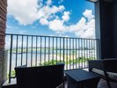 温泉露天風呂と合わせ絶景テラスでリラックス